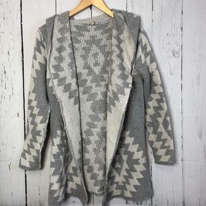 Tribal Print Cardigan